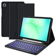Калъф с блутут клавиатура за Samsung Galaxy Tab A9+ / A11+ Plus 11.0 от Tech-Protect SC Pen - Black