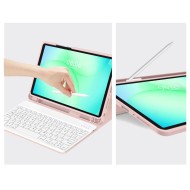 Калъф с блутут клавиатура за Samsung Galaxy Tab A9+ / A11+ Plus 11.0 от Tech-Protect SC Pen - Pink