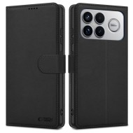 Кожен тефтер за Xiaomi Poco F8 Ultra от Tech-Protect Wallet - Black