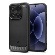 Удароустойчив кейс за Xiaomi 17 от Spigen Rugged Armor - Matte Black