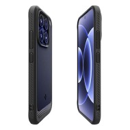 Удароустойчив кейс за Xiaomi 17 от Spigen Rugged Armor - Matte Black