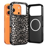 Твърд калъф с MagSafe пръстен за iPhone 17 Pro Max от Tech-Protect Lamano - Leopard
