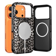 Твърд калъф с MagSafe пръстен за iPhone 17 Pro Max от Tech-Protect Lamano - Leopard