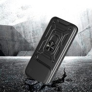 Удароустойчив калъф за Xiaomi Poco F8 Ultra от Tech-Protect CamShield Pro - Black