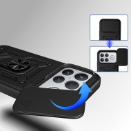 Удароустойчив калъф за Xiaomi Poco F8 Ultra от Tech-Protect CamShield Pro - Black
