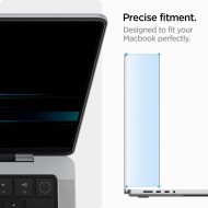 FOLIA PRYWATYZUJĄCA SPIGEN SAFE VIEW MACBOOK PRO 14 M1 / M2 / M3 / M4 / M5 2021-2025 PRIVACY