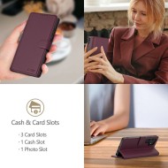 TECH-PROTECT WALLET XIAOMI REDMI NOTE 15 PRO 5G MULBERRY