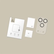 Алуминиев протектор за камера на iPhone 17 Pro от Tech-Protect Camfull Fit+ - Matte Clear