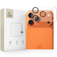 Алуминиев протектор за камера на iPhone 17 Pro Max от Tech-Protect Camfull Fit+ - Matte Clear