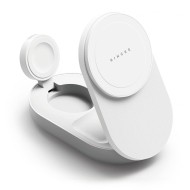 RINGKE QI2.2 25W 3IN1 MAGNETIC MAGSAFE WIRELESS FOLDING CHARGER WHITE