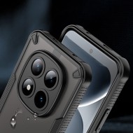 Удароустойчив кейс за Xiaomi Poco M8 Pro / Redmi Note 15 Pro Plus 5G от Tech-Protect Rugged Shield - Matte Black