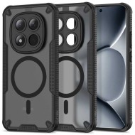 Удароустойчив кейс с MagSafe за Xiaomi Poco M8 Pro / Redmi Note 15 Pro Plus 5G от Tech-Protect Rugged Shield - Matte Black