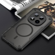 Удароустойчив кейс с MagSafe за Xiaomi Poco M8 Pro / Redmi Note 15 Pro Plus 5G от Tech-Protect Rugged Shield - Matte Black