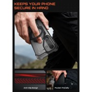 Удароустойчив кейс с MagSafe за Samsung Galaxy S26 от Supcase UB GRIP MAG - Black