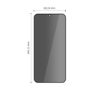 2x Стъклен протектор за Samsung Galaxy S26 от Tech-Protect Anti Spy Glass Pro+ - Privacy 