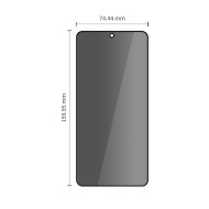 2x Стъклен протектор за Samsung Galaxy S26 Ultra от Tech-Protect Anti Spy Glass Pro+ - Privacy 