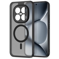 Твърд кейс с MagSafe пръстен за Xiaomi Poco M8 Pro / Redmi Note 15 Pro+ Plus 5G от Tech-Protect MagMat - Matte Black