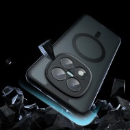Твърд кейс с MagSafe пръстен за Xiaomi Poco M8 Pro / Redmi Note 15 Pro+ Plus 5G от Tech-Protect MagMat - Matte Black