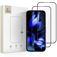 2 x Стъклен протектор за дисплей на Google Pixel 9A / 10A от Tech-Protect Glass Fit+ - Black