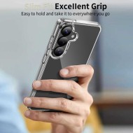 Хибриден кейс за Samsung Galaxy S26 от Tech-Protect Flexair Hybrid - Clear