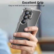 Хибриден кейс за Samsung Galaxy S26 Ultra от Tech-Protect Flexair Hybrid - Clear