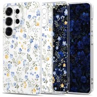 Силиконов кейс за Samsung Galaxy S26 Ultra от Tech-Protect FlexAir - Spring Flowers