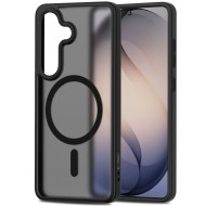 Твърд кейс с MagSafe пръстен за Samsung Galaxy S26+ Plus от Tech-Protect MagMat - Matte Black
