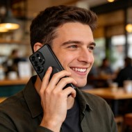 Твърд кейс с MagSafe и протектор за камерата на Samsung Galaxy S26 Ultra от Tech-Protect MagFlex - Black