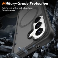 360 градусов калъф с MagSafe за Samsung Galaxy S26 от Tech-Protect Defense360 - Черен