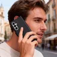 Кожен тефтер за Samsung Galaxy S26 от Tech-Protect Wallet - Black