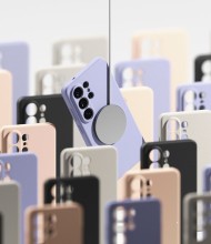 Силиконов кейс с MagSafe за Samsung Galaxy S26 Ultra от Ringke Silicone Magnetic - Black