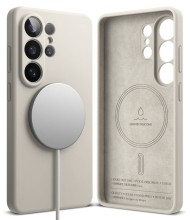 Силиконов кейс с MagSafe за Samsung Galaxy S26 Ultra от Ringke Silicone Magnetic - Stone