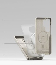 Силиконов кейс с MagSafe за Samsung Galaxy S26 Ultra от Ringke Silicone Magnetic - Stone