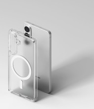 Удароустойчив твърд кейс с MagSafe за Samsung Galaxy S26 от Ringke Fusion Magnetic - Clear