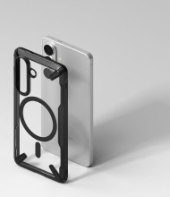 Удароустойчив кейс с MagSafe за Samsung Galaxy S26 от Ringke Fusion X - Black