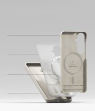 Силиконов кейс с MagSafe за Samsung Galaxy S26 от Ringke Silicone Magnetic - Stone