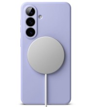 Силиконов кейс с MagSafe за Samsung Galaxy S26 от Ringke Silicone Magnetic - Lavender