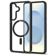Твърд кейс с MagSafe пръстен за  Samsung Galaxy S26+ Plus от Tech-Protect MagMat - Black / Clear
