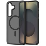 Кейс с MagSafe и защита на камерата за Samsung Galaxy S26+ Plus от Tech-Protect MagCam - Matte Black
