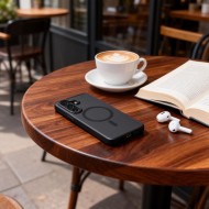 Кейс с MagSafe и защита на камерата за Samsung Galaxy S26+ Plus от Tech-Protect MagCam - Matte Black