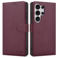 Кожен тефтер за Samsung Galaxy S26 Ultra от Tech-Protect Wallet - Mulberry