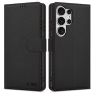 Кожен тефтер за Samsung Galaxy S26 Ultra ot Tech-Protrct Wallet RS -Black/Red