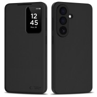 Кожен, активен тефтер за Samsung Galaxy A37 5G от Tech Protect Smart Wallet - Matte Black