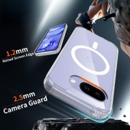 Хибриден кейс с MagSafe за Google Pixel 10A от Tech-Protect Flexair Hybrid - Clear
