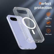 Хибриден кейс с MagSafe за Google Pixel 10A от Tech-Protect Flexair Hybrid - Clear