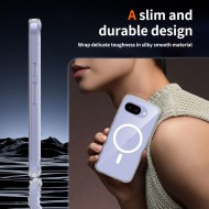 Хибриден кейс с MagSafe за Google Pixel 10A от Tech-Protect Flexair Hybrid - Clear