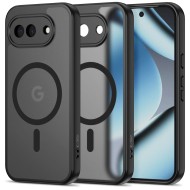 Твърд кейс с MagSafe пръстен за Google Pixel 10A от Tech-Protect MagMat - Matte Black