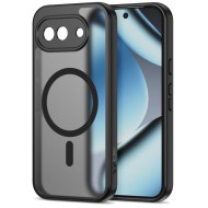 Твърд кейс с MagSafe пръстен за Google Pixel 10A от Tech-Protect MagMat - Matte Black