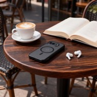 Твърд кейс с MagSafe пръстен за Google Pixel 10A от Tech-Protect MagMat - Matte Black