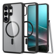 Удароустойчив кейс с MagSafe пръстен за Samsung Galaxy S26 Ultra от Spigen Ultra Hybrid Mag - Matte Black